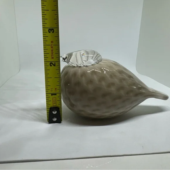 IIttala Finland Oiva Toikka Studio Art Glass Tilda Bird Sculpture Figurine